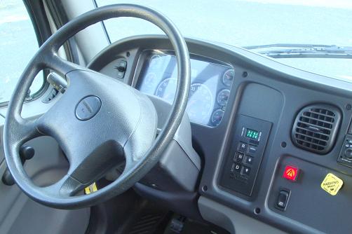 Freightliner M2 cab interior