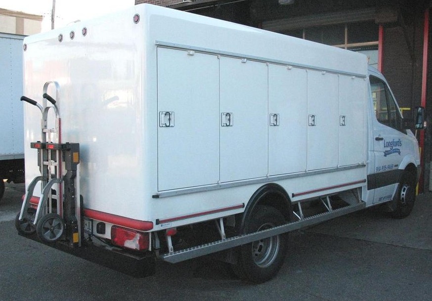 Longford's Ice Cream  Sprinter Van  Carlsen Baltic Bodies  delivery van