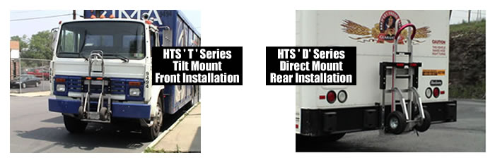 HTS Systems hand truck carrier on Zima truck and Bud Lite truck